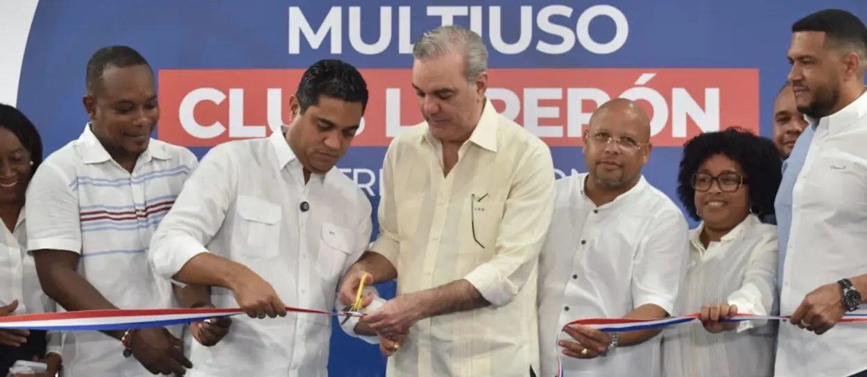 Abinader y Kelvin: Devuelven esplendor al Club Luperón