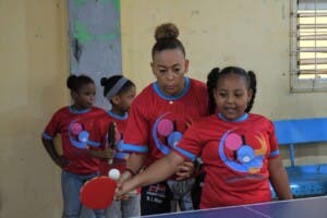 Celebran campamento tenis de mesa “Blanca Iris Alejo”