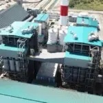 Sale de servicio planta Catalina II