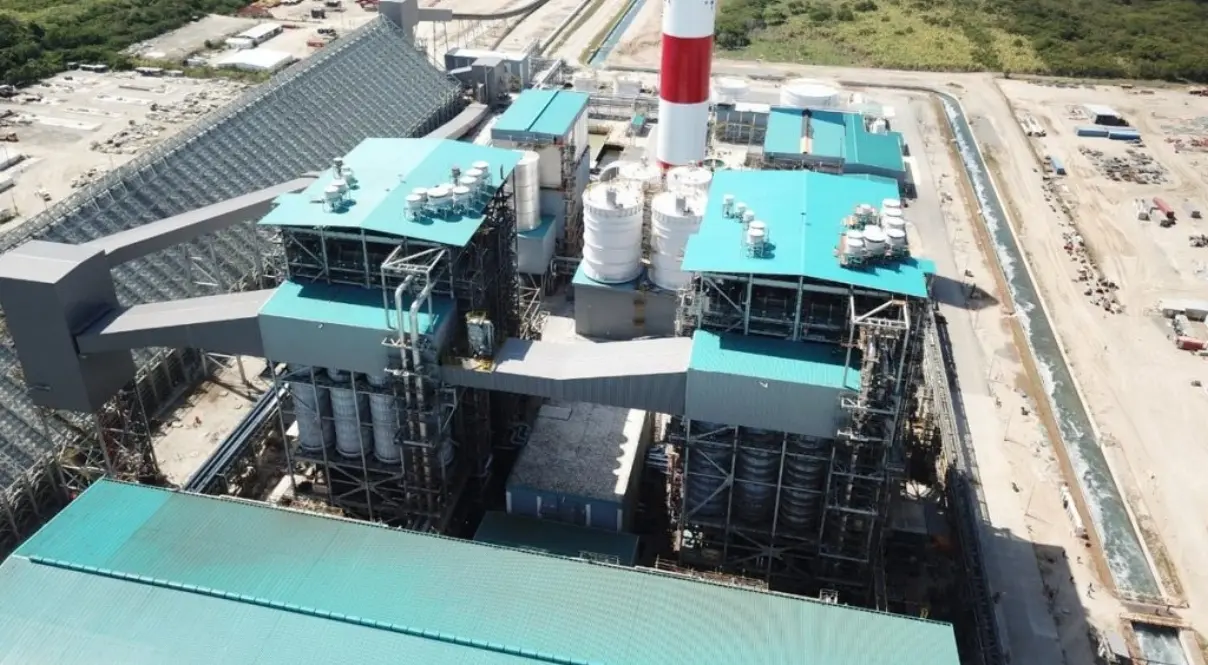 Sale de servicio planta Catalina II