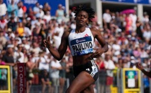 Cuarto lugar para Marileidy Paulino en los 200 metros de la Liga Diamante en Suiza