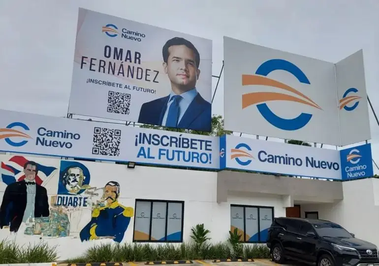 JCE da cinco días a Camino Nuevo para retirar vallas de Omar Fernández