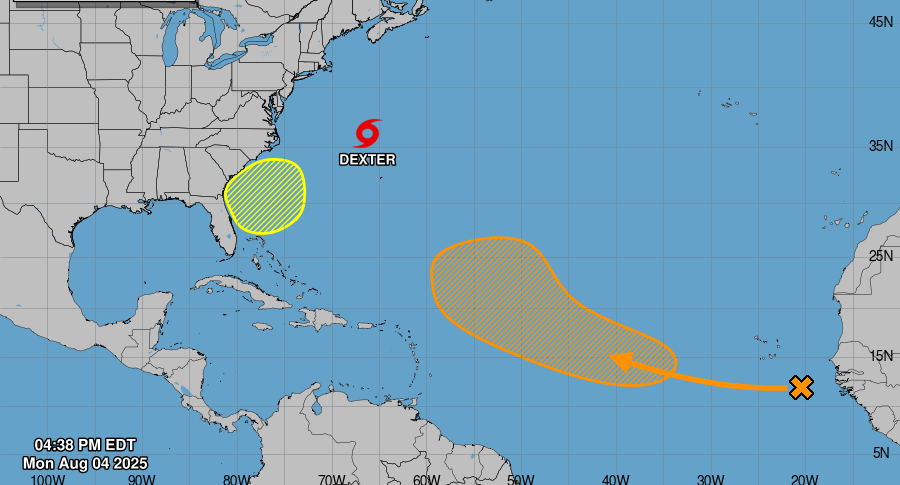 Expertos descartan formación de tormenta con nombre en los  próximos días en el Atlántico