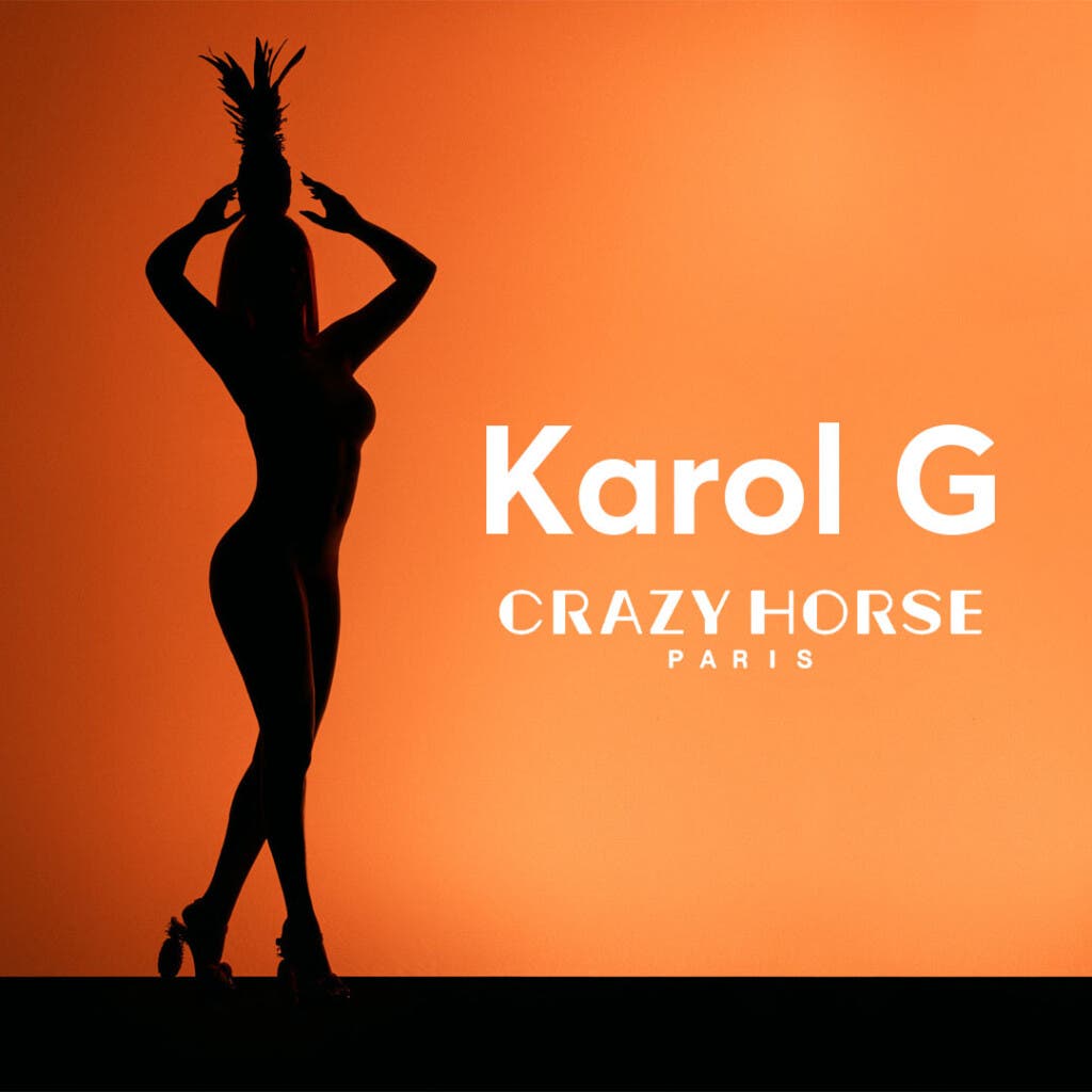 Karol G será la primera artista latina en deslumbrar el cabaré Crazy Horse en París