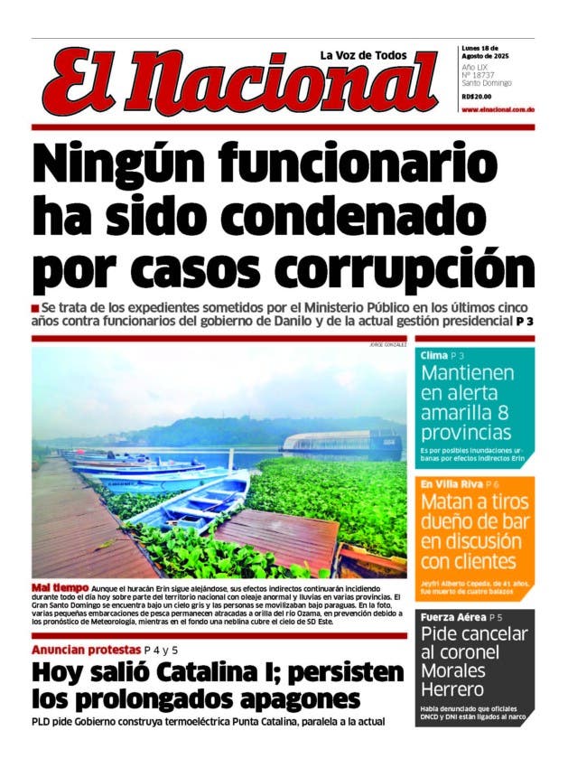 Impreso lunes 18 de agosto 2025