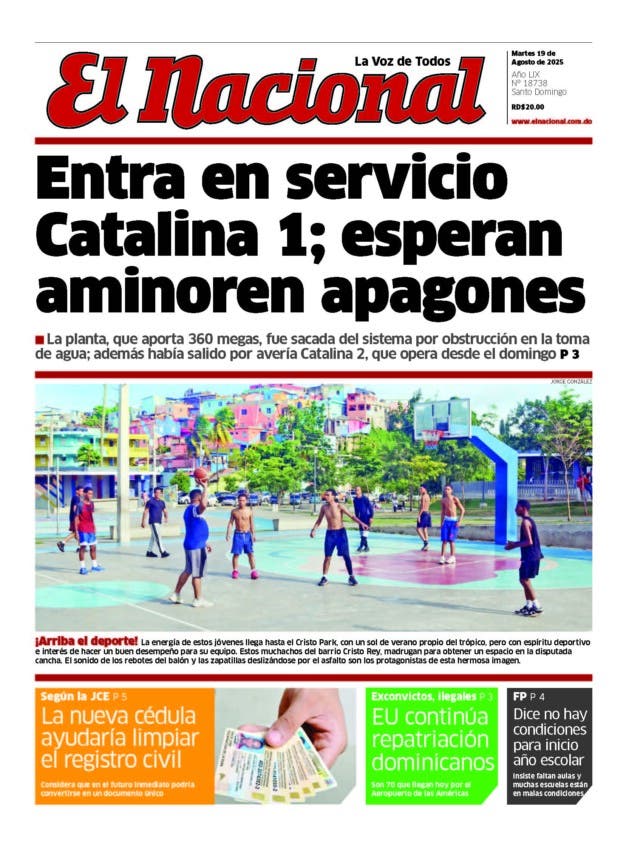 Impreso martes 19 de agosto 2025