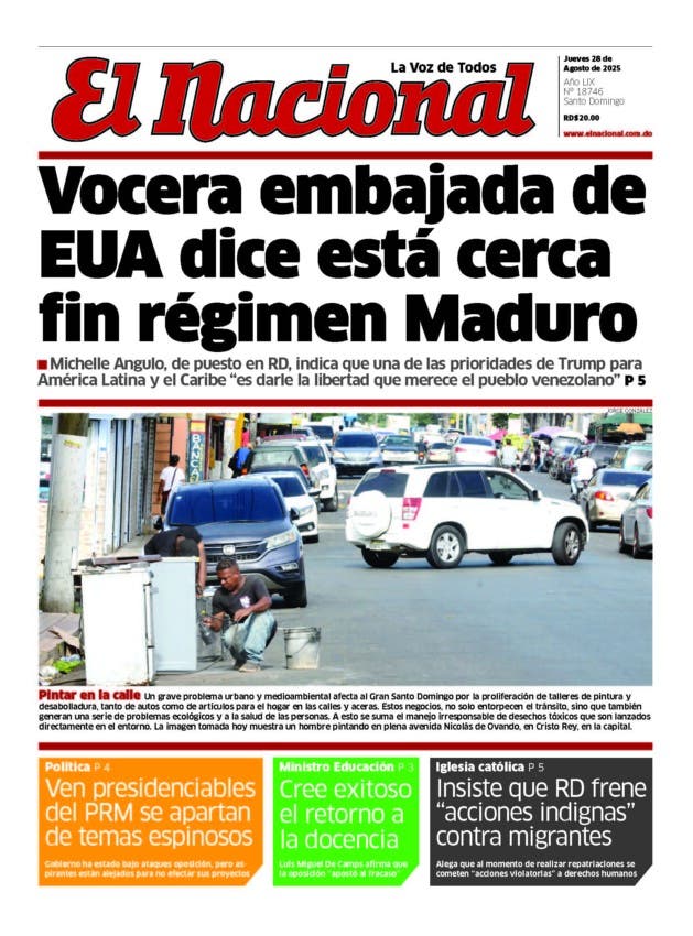 Impreso jueves 28 de agosto 2025
