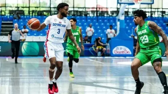 Dominicana cae ante Brasil y queda fuera del AmeriCup