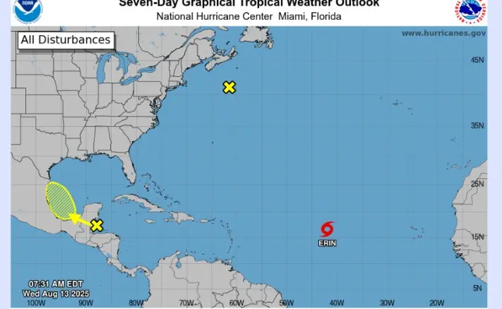 Tormenta tropical Erin: Puerto Rico se prepara ante marejadas y lluvias peligrosas