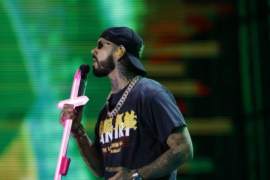 Anuel AA se presentó la noche de este sábado ante más de 60.000 asistentes en el Estadio GNP