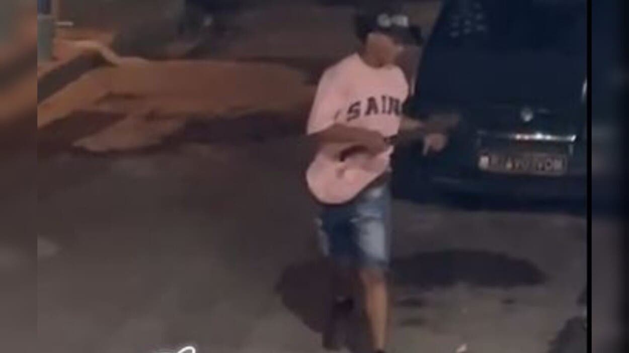 Menor hiere a otro con machete en la calle 12 en La Isabelita, Santo Domingo Este