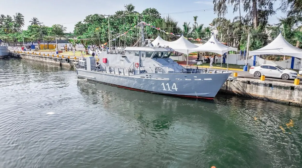 Armada Dominicana moderniza sus capacidades operativas con nuevo guardacostas