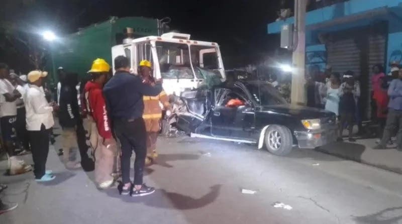El accidente, ocurrió la noche del sábado, cuando el luto llegó a la comunidad de La Ceiba del Salado.