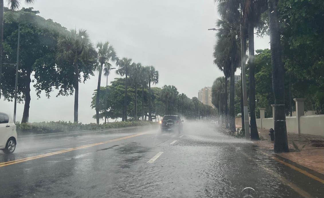 5 provincias y el DN en alerta verde por onda tropical