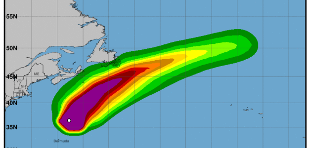 Tormenta “Erin” continúa fortaleciéndose,  mientras avanza por el Atlántico