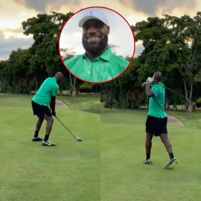 De la NBA a La Romana: LeBron James disfruta de golf y relax en República Dominicana