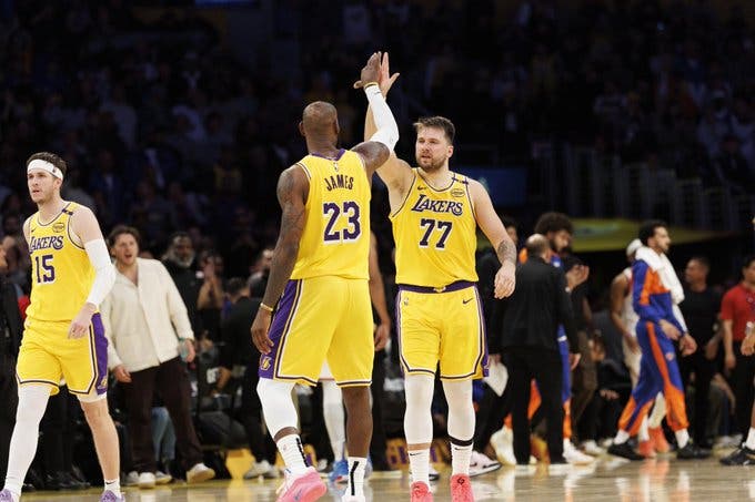 Con Luka Doncic amarrado, Lakers refuerzan su plan competitivo