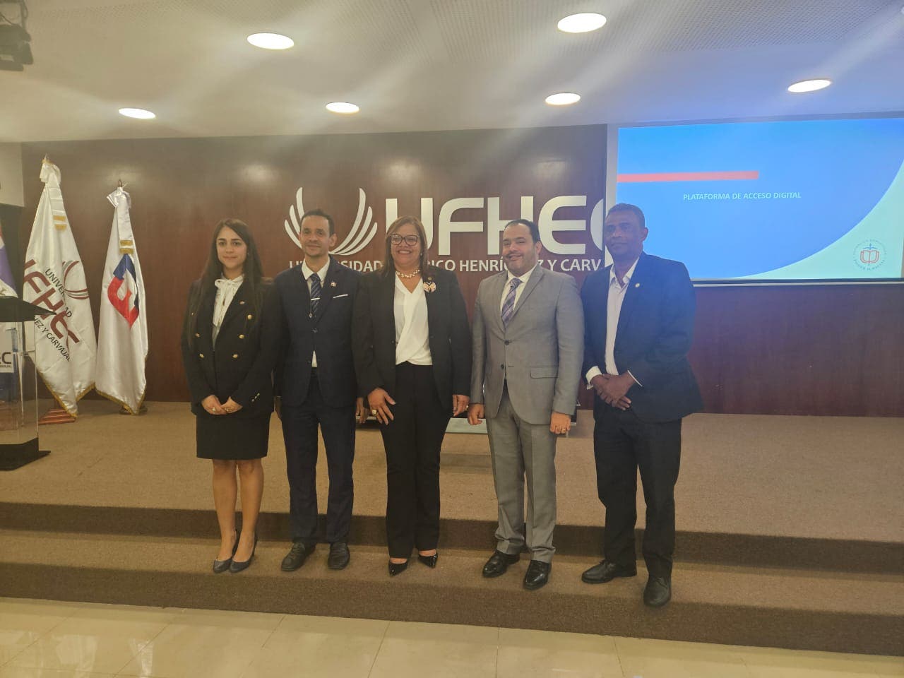 UFHEC y Poder Judicial presentan conversatorio sobre portal “Acceso Digital”