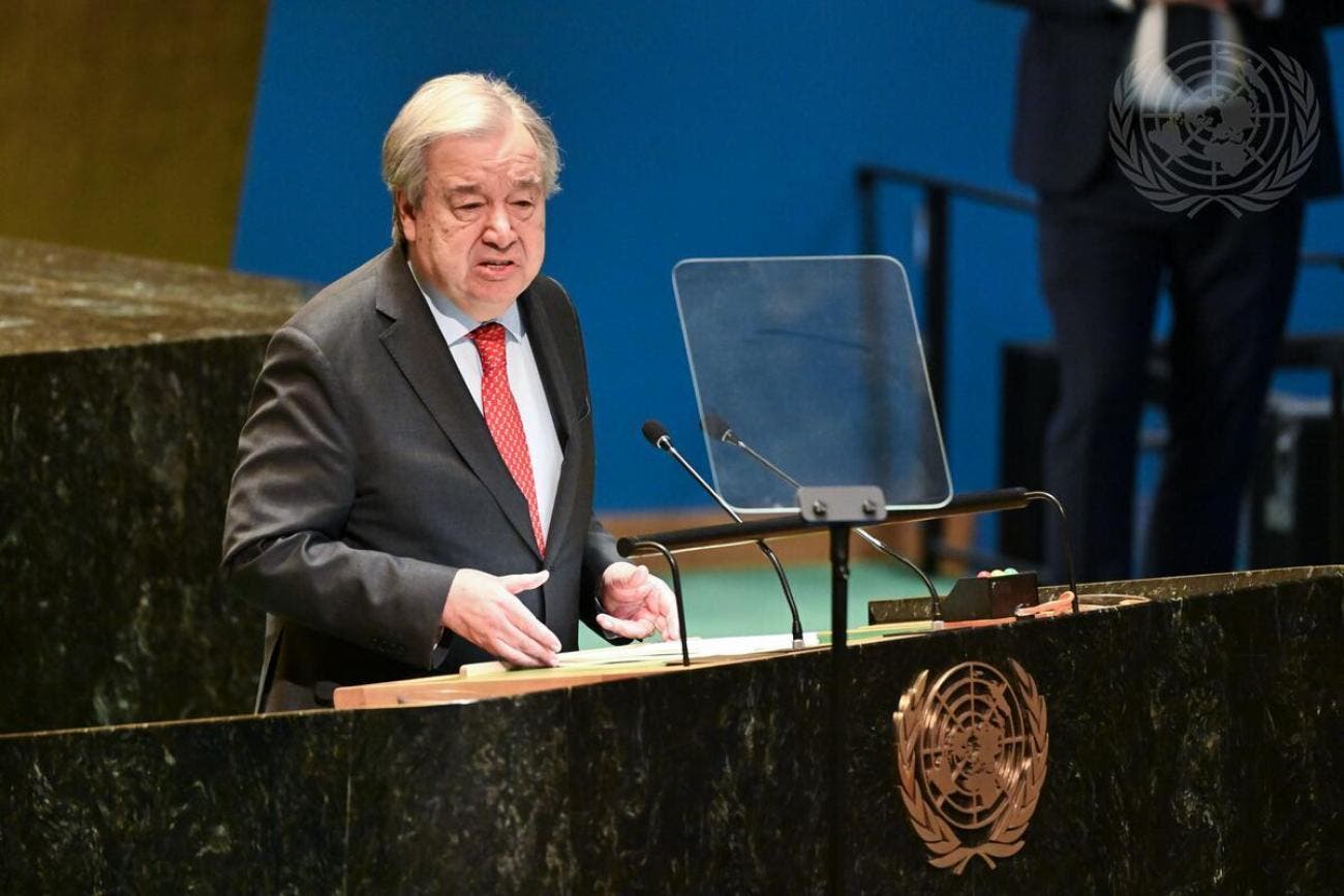 Solo el 10% del apoyo humanitario llega a Haití, advierte Guterres