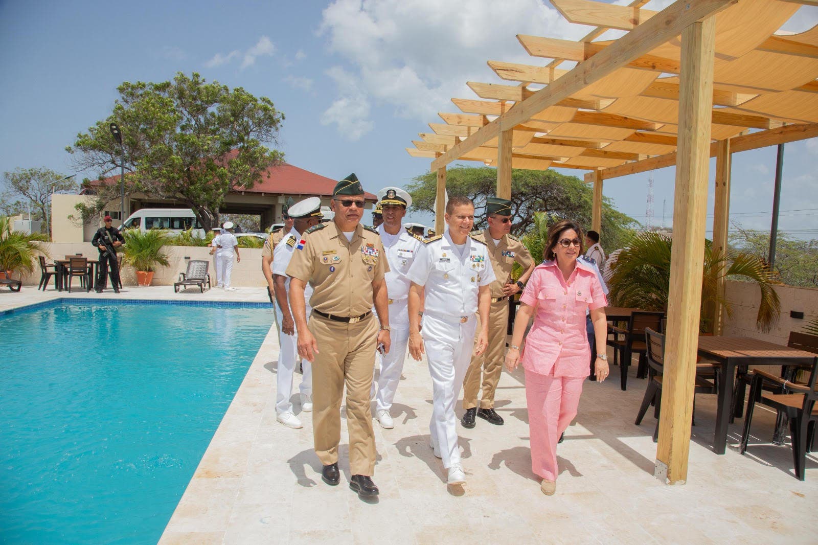 Para fortalecer la defensa de la zona costera Armada remodela base Las Calderas de Baní