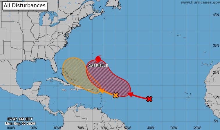 El huracán Gabrielle se intensifica a categoría 3: ¡Atención, EE.UU.!