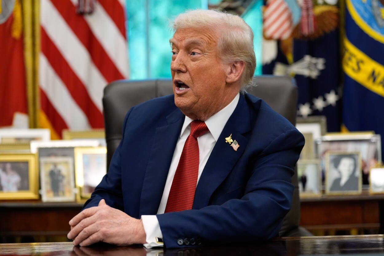 «No voy a permitir que Israel anexione Cisjordania. Ya ha sido suficiente», dice Trump