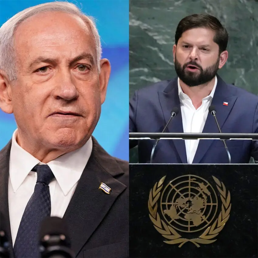 Boric exige juicio contra Netanyahu por crímenes en Gaza