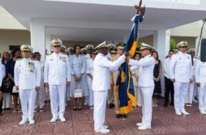 Vicealmirante Crisóstomo Martínez toma el mando de la Armada RD
