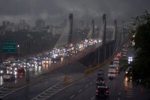 Caos por lluvias
