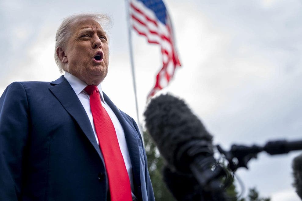Donald Trump llega a Londres para iniciar visita de Estado al Reino Unido