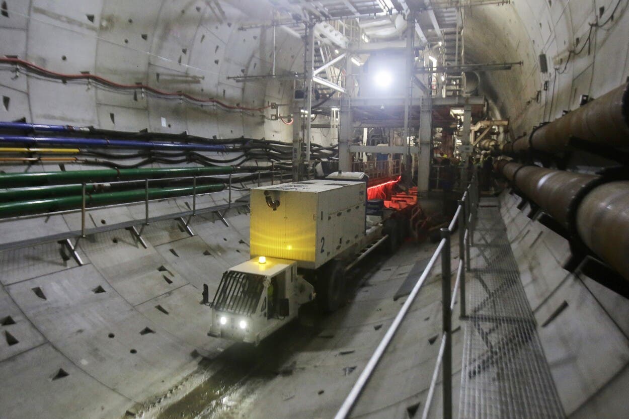 ¡Un paso histórico! El túnel del metro cruza el Canal de Panamá