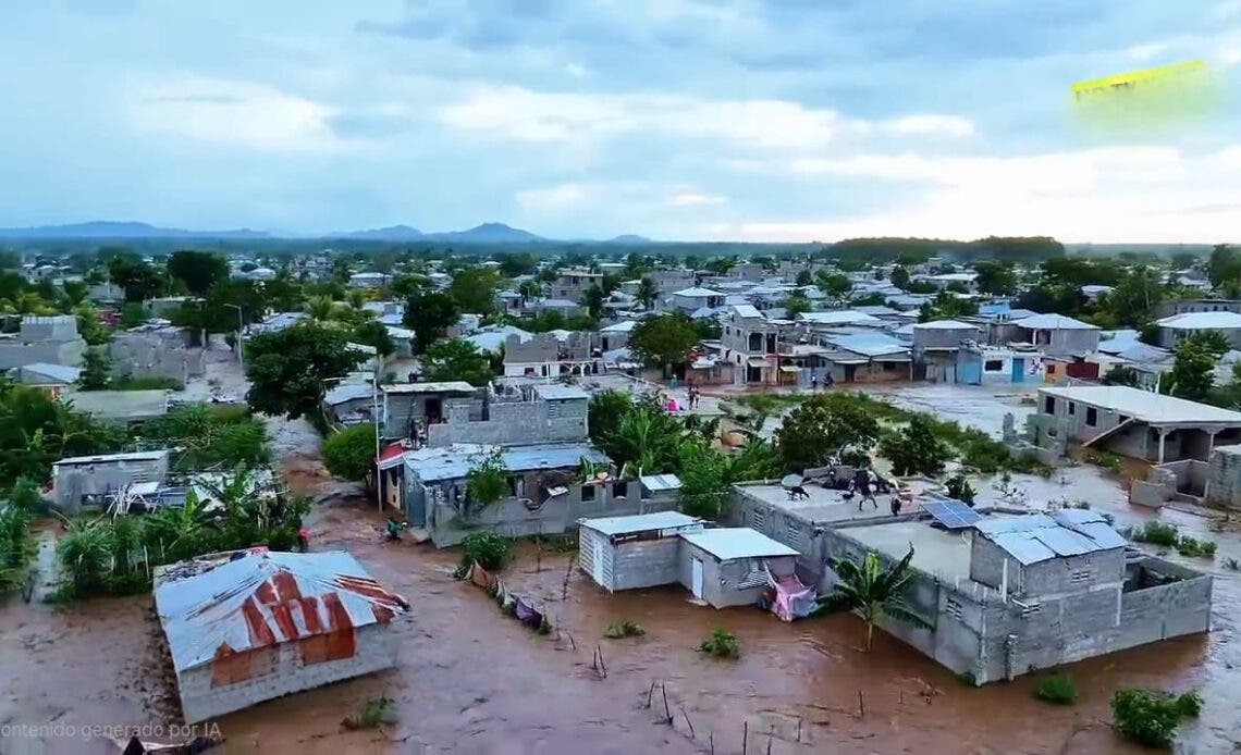 Río Masacre arrasa frontera RD-Haití con inundaciones y daños agrícolas