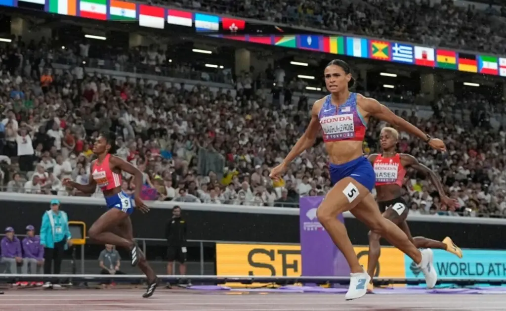Marileidy Paulino se queda en segundo lugar en la final de 400 metros detrás de Sydney McLaughlin-Levrone
