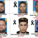 Identifican a los cinco hombres muertos en enfrentamiento policial en Santiago