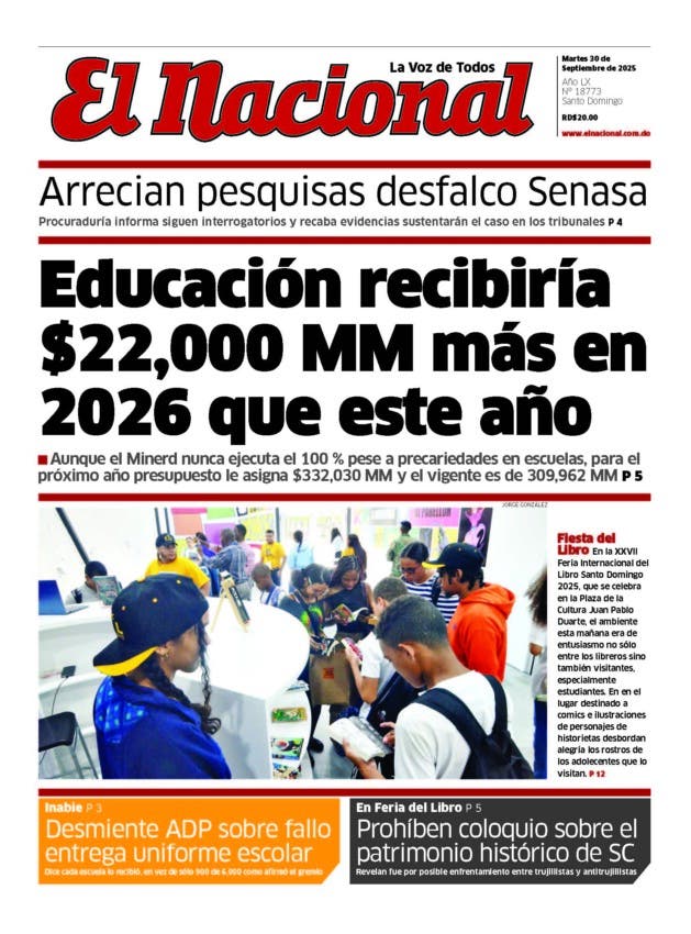 Impreso martes 30 de septiembre 2025