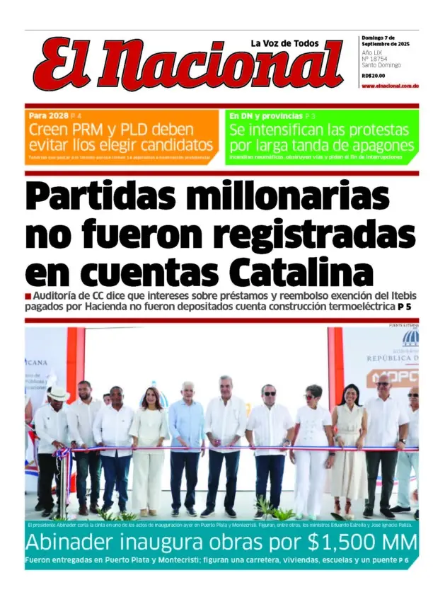 Impreso domingo 07 de septiembre 2025