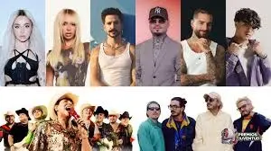Artistas confirmados para los Premios Juventud 2025
