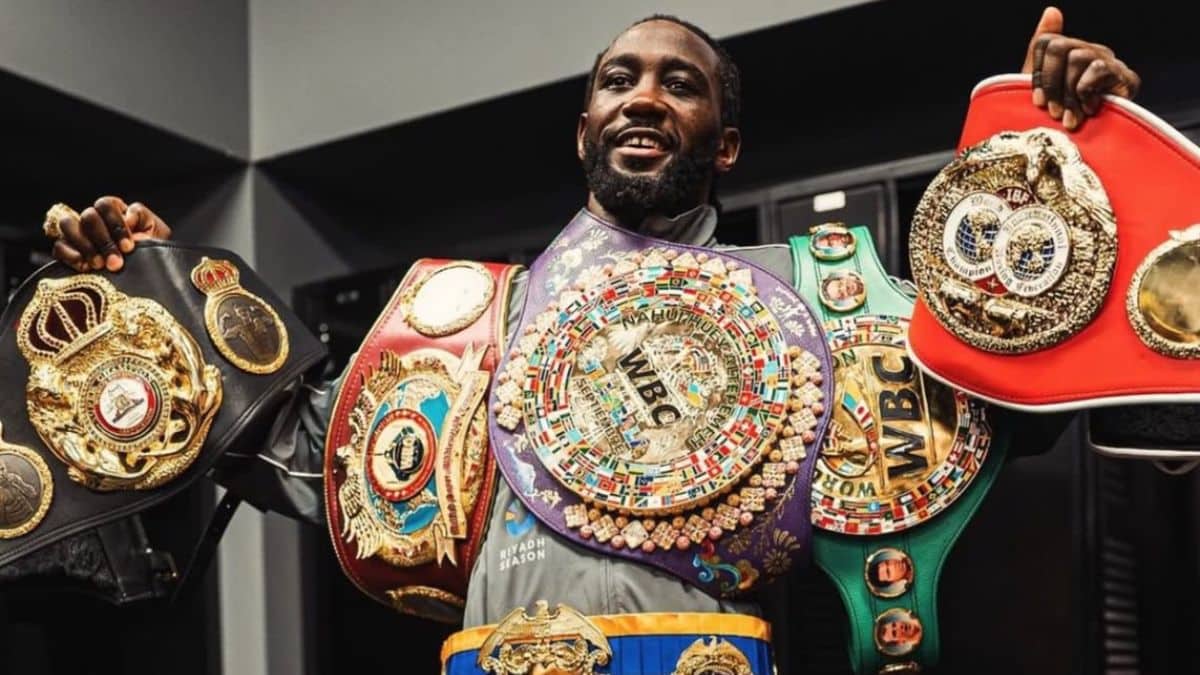 Terence Crawford, verdugo del Canelo se luce bailando merengue