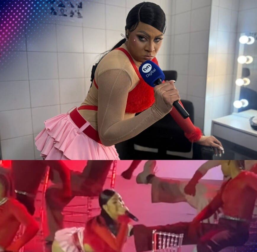 Kenny Dancer se transforma en Yailin La Más Viral y conquista a los fanáticos de «Tu Cara Me Suena Panamá»