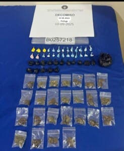 Más de 360 porciones de drogas incautadas en operativos en Mao y Esperanza
