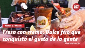 Fresa con crema: Dulce frío que conquistó el gusto de la gente