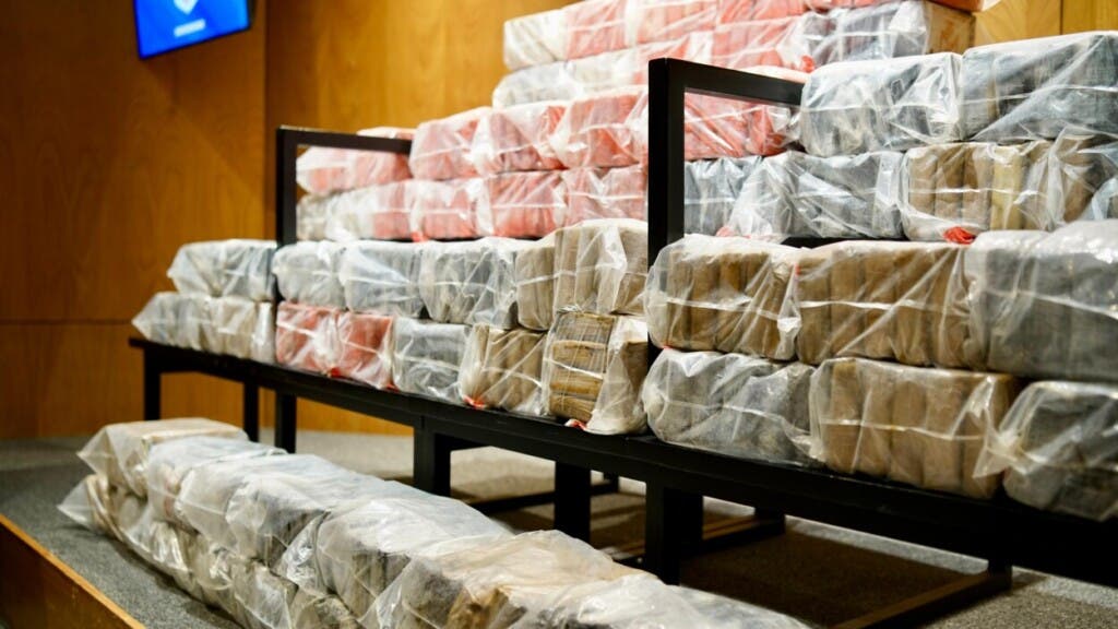 República Dominicana y Estados Unidos incautan 377 paquetes de cocaína