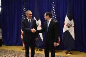 Abinader se reúne con Marco Rubio; trataron tema haitiano y las tierras raras