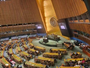 Abinader y Marco Rubio abordan crisis haitiana y seguridad regional en la ONU