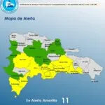 Lluvias dañan carreteras, puentes y desplazan millares de personas