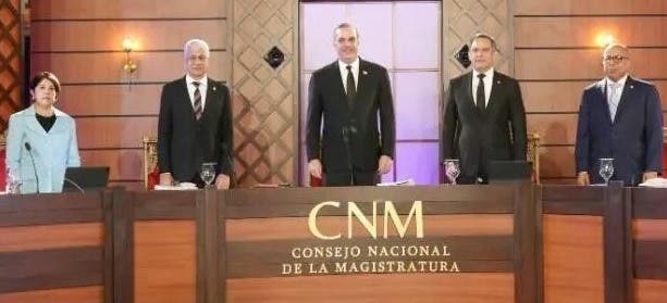 El presidente Abinader no estuvo presente en la reunión el Consejo Nacional de la Magistratura