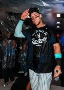 Aaron Judge tras sellar pase a los playoffs con Yankees: «Nuestro objetivo final es ganar nuestra división»