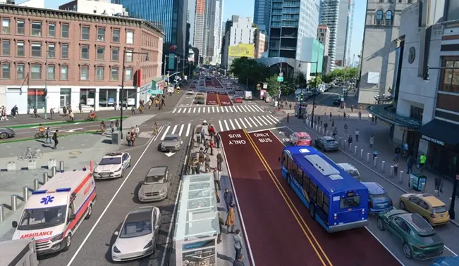 Comisionado de Transporte creará nuevos carriles autobuses en Brooklyn