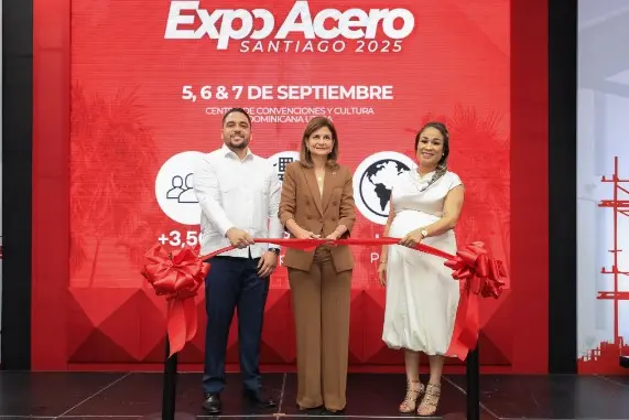 Expo Acero Santiago 2025 reúne a la industria del acero y la construcción en RD