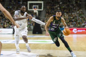 Chris Duarte deslumbra en su debut con el Unicaja Málaga